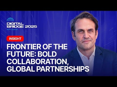 Frontier of the Future: Bold Collaboration, Global Partnerships