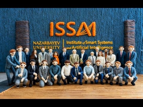 The atmosphere at ISSAI is filled with ideas and AI development.