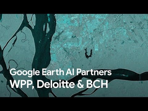 Solving global population challenges with geospatial AI l Google Earth AI