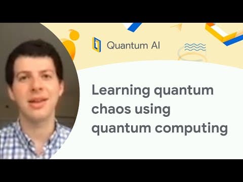 Quantum learning for quantum chaos