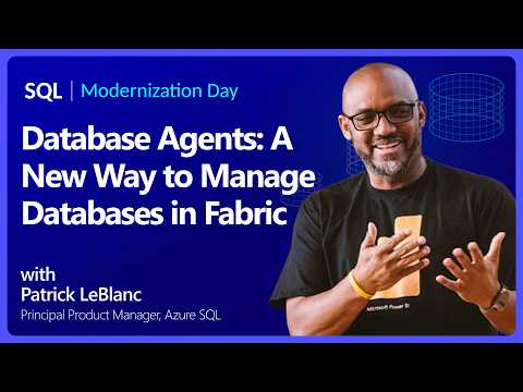 Database Agents: A New Way to Manage Databases in Fabric