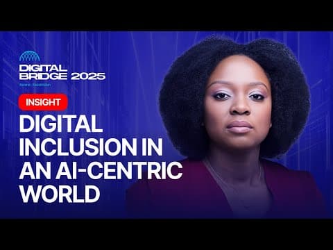 Digital Inclusion in an AI-Centric World