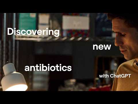 Discovering new antibiotics with ChatGPT