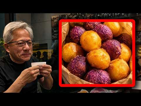 The best street food in Taiwan with Jensen Huang | Lex Fridman