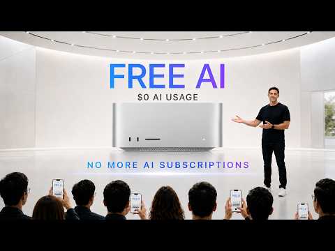 Apple Just Killed AI Subscriptions Forever (Mac Studio M5 Ultra)