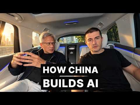 Jensen Huang on China's AI labs | Lex Fridman in Taiwan