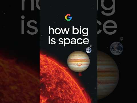 How big is space really? 🤔