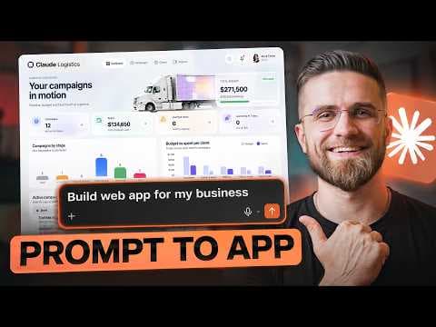 How to Build a Fully Functional Web App with Claude AI (No Code)