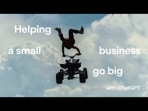Helping a small business go big with ChatGPT