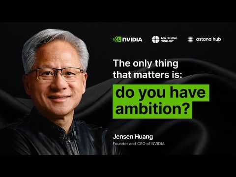 NVIDIA CEO Jensen Huang: What Quality Will Help You Succeed in the Age of AI?