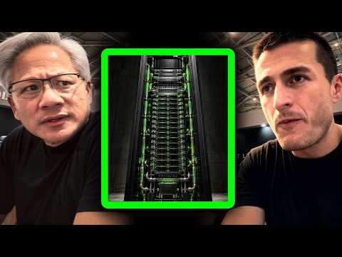 Trillion dollars of compute: Secret to NVIDIA success | Lex Fridman and Jensen Huang in Taiwan