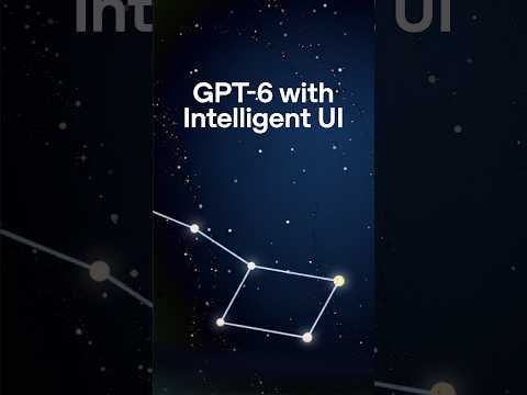 More visual answers from GPT-6 with Intelligent UI