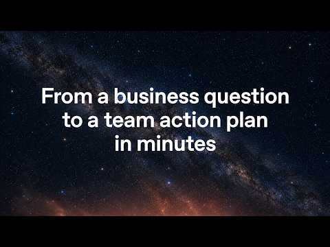 Use ChatGPT Work to turn product insights into a team action plan
