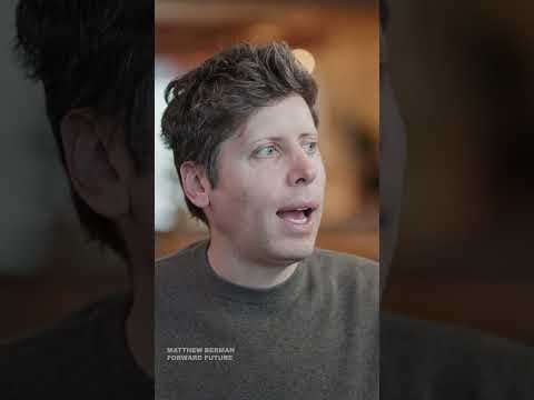 Сэм Альтман о том, что люди еще привносят в мир искусственного интеллекта